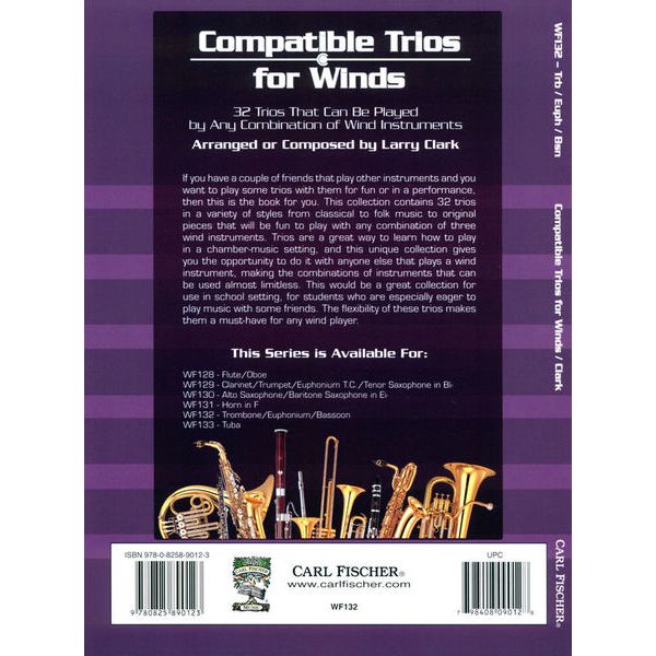 Carl Fischer Compatible Trios Trombone
