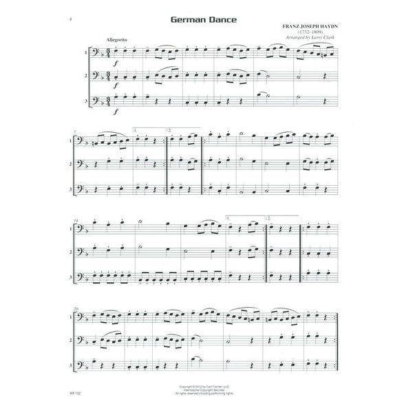 Carl Fischer Compatible Trios Trombone