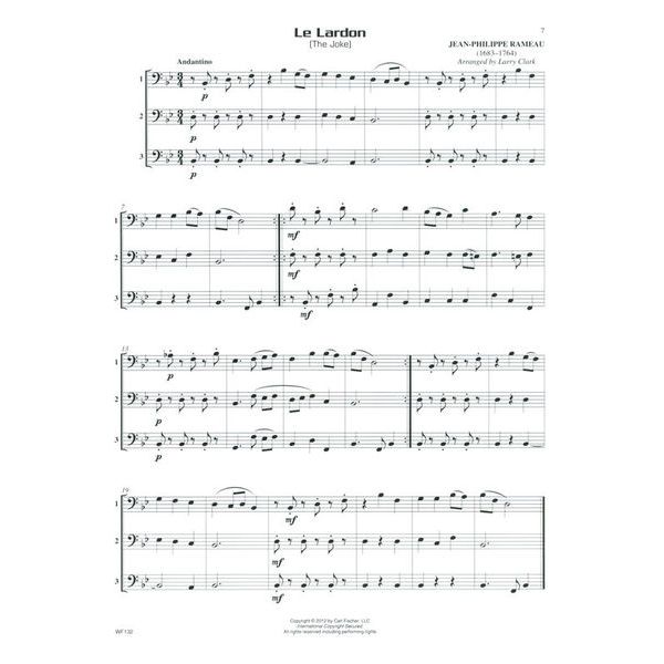 Carl Fischer Compatible Trios Trombone