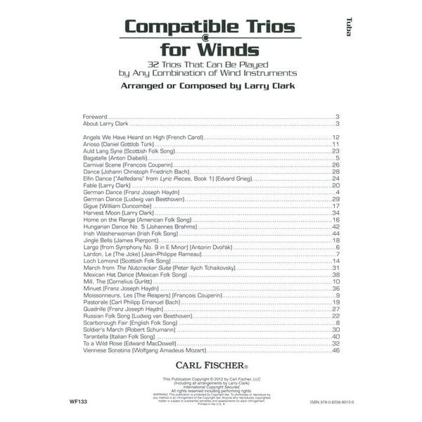 Carl Fischer Compatible Trios Tuba