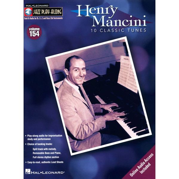 Hal Leonard Jazz Play-Along Henry Mancini
