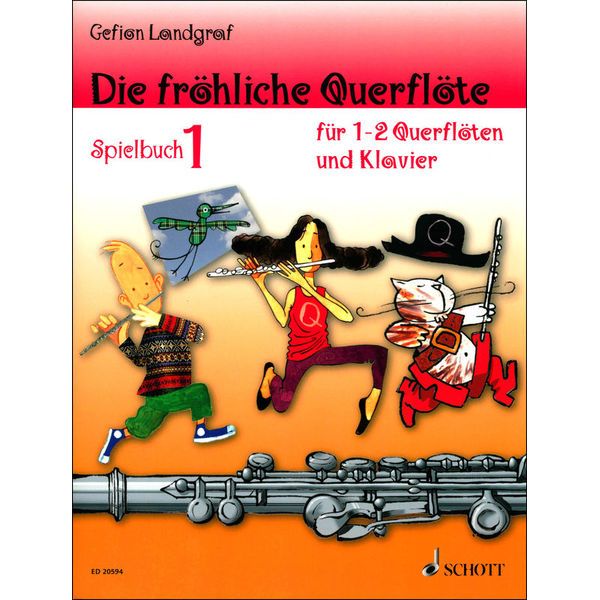Schott Fröhliche Querflöte Spielbuch