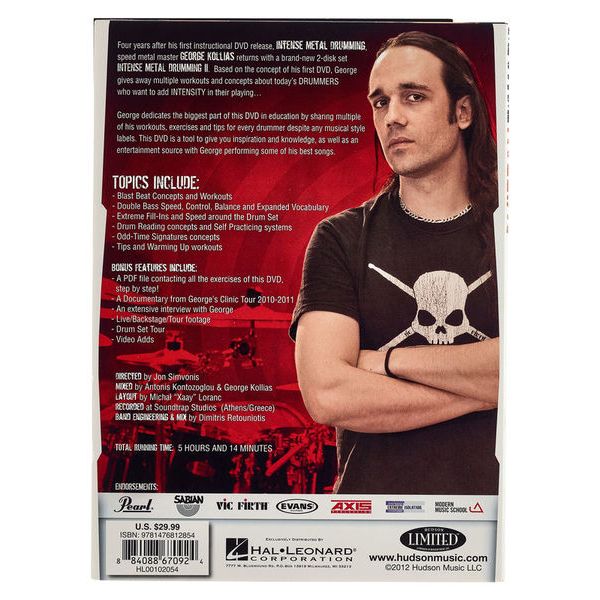 Hudson Music George Kollias Intense Metal 2