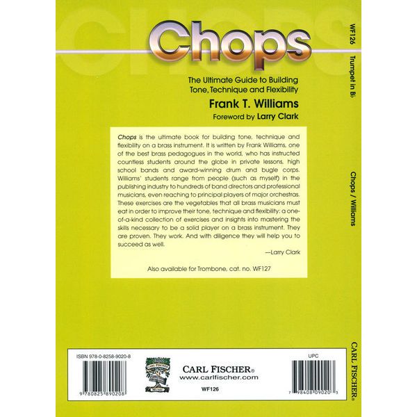 Carl Fischer Chops For Trumpet