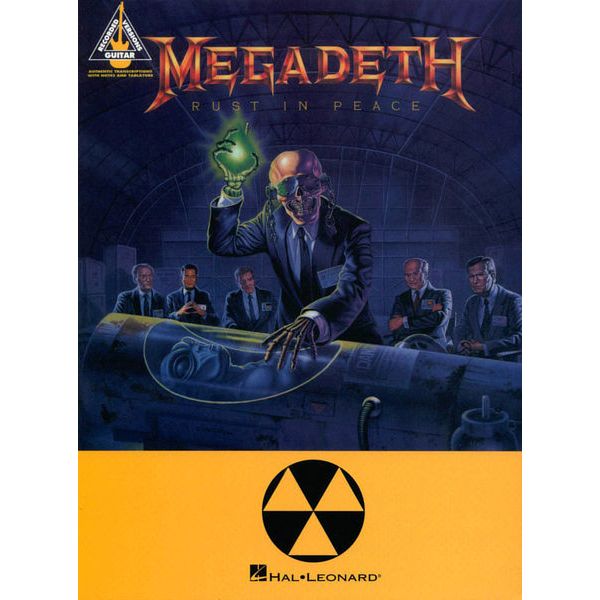 Hal Leonard Megadeth Rust In Peace