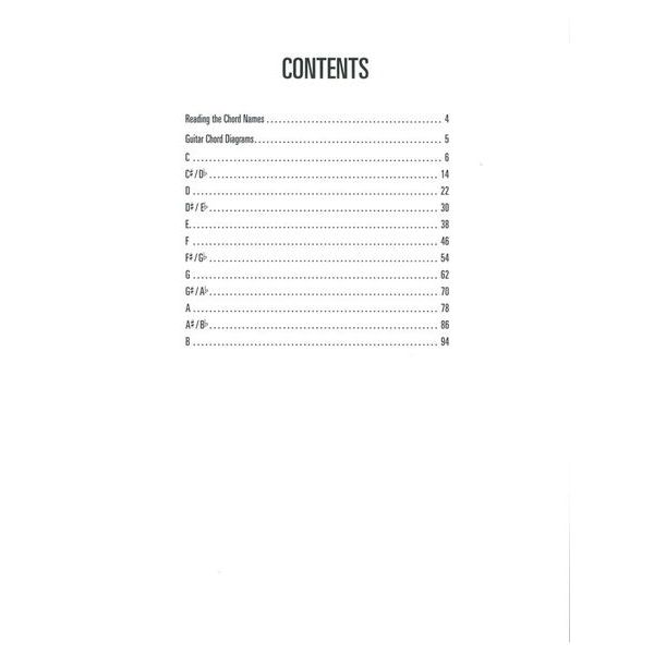 Hal Leonard Incredible Chord Finder