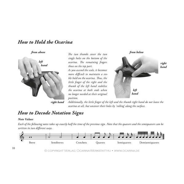 Thomann 10H Concert Ocarina ES2