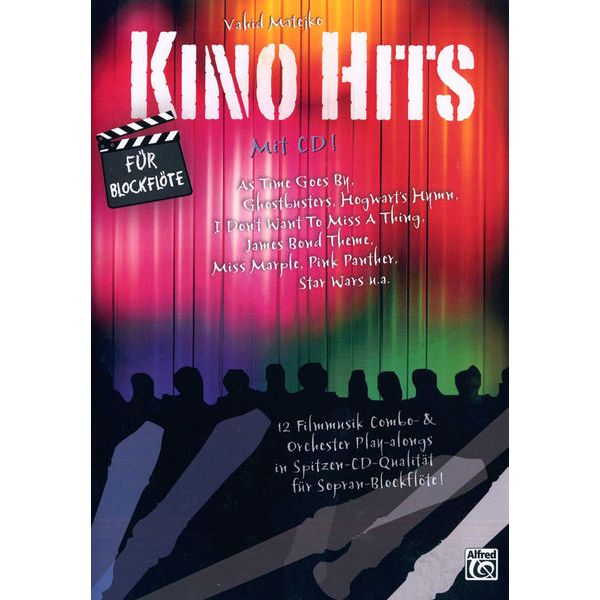 Alfred Music Publishing Kino Hits Recorder
