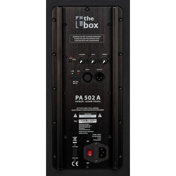 the box PA502 A Mixer Bundle