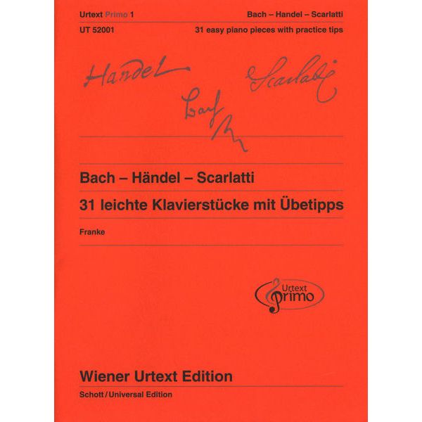 Wiener Urtext Edition Bach – Händel – Scarlatti