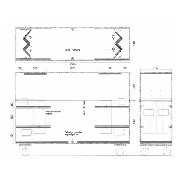 Thon Display MultiCase 55" 2in1
