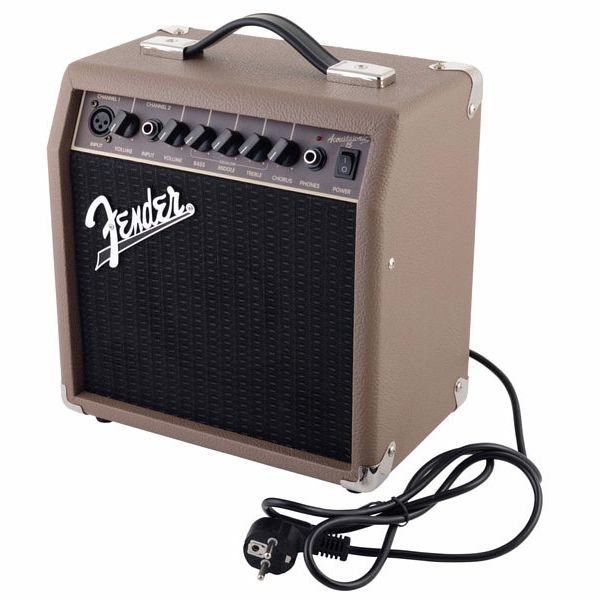 Fender acoustasonic amp with electric deals guitar