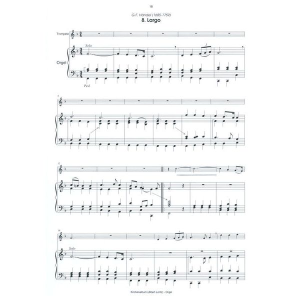 Musikverlag Rundel Kirchenalbum Trumpet Organ