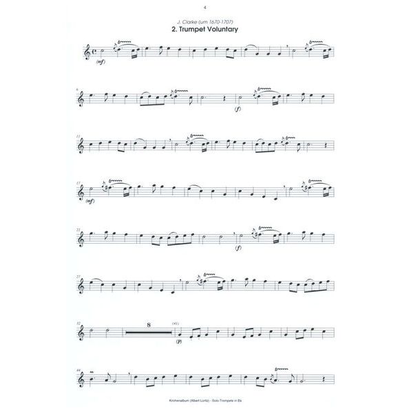 Musikverlag Rundel Kirchenalbum Trumpet Organ