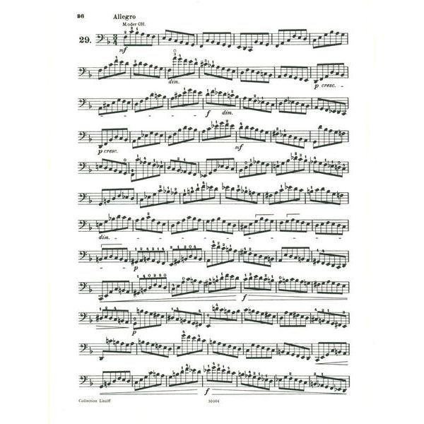 Edition Peters Dotzauer 113 Violoncello-Etüde