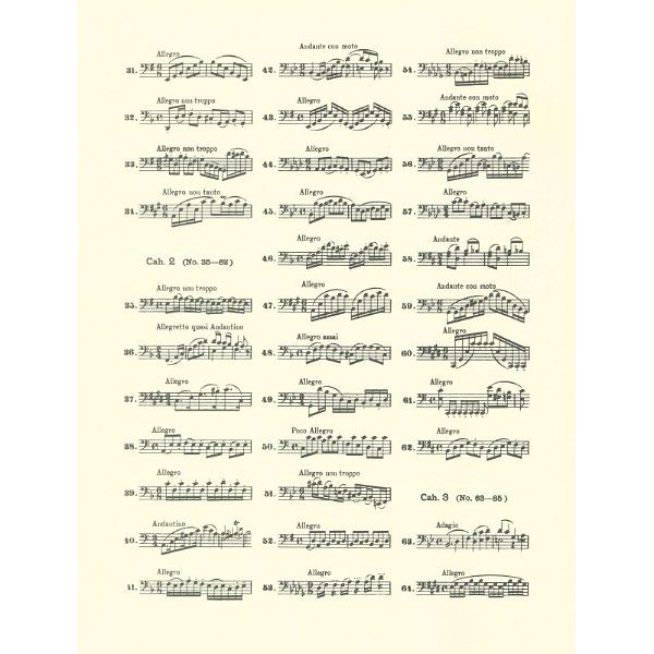 Edition Peters Dotzauer 113 Cello-Etüden 1