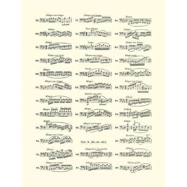 Edition Peters Dotzauer 113 Cello-Etüden 1