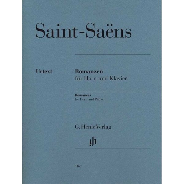 Henle Verlag Saint-Saëns Romances Horn