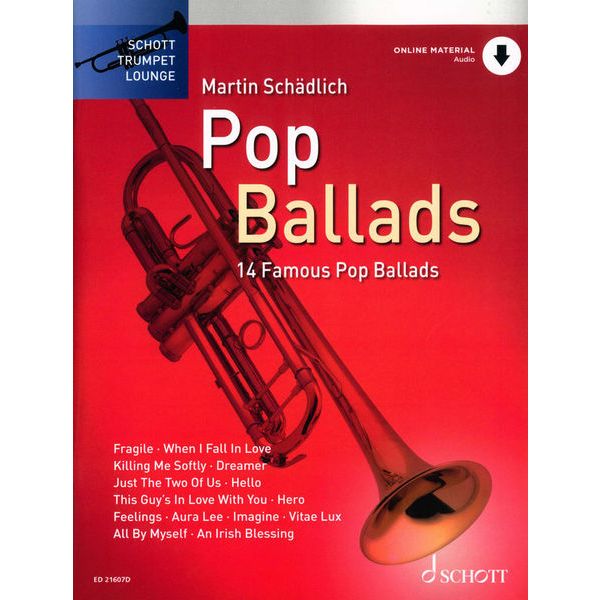 Schott Pop Ballads Trumpet