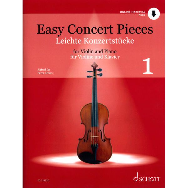 Schott Easy Concert Pieces Violin 1