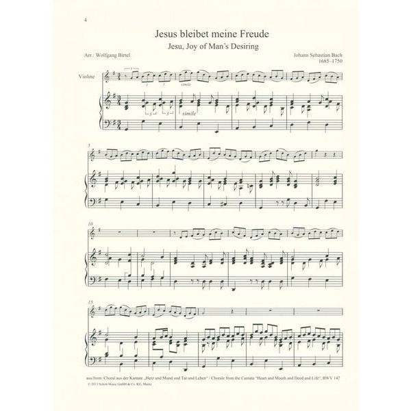 Schott Classical Highlights Violin