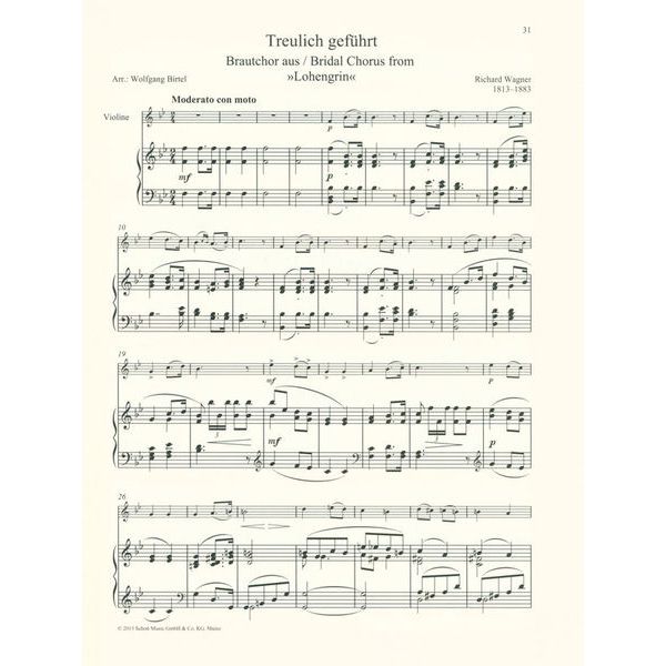 Schott Classical Highlights Violin