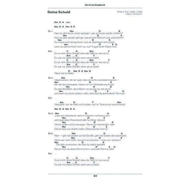 Bosworth Die Ärzte für Ukulele