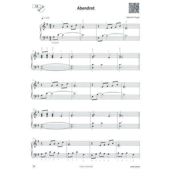 Artist Ahead Musikverlag Amélies Klavierbüchlein