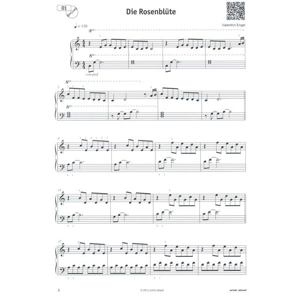 Artist Ahead Musikverlag Amélies Klavierbüchlein