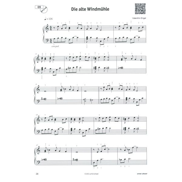 Artist Ahead Musikverlag Amélies Klavierbüchlein