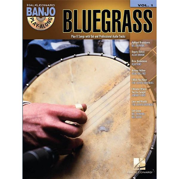 Hal Leonard Banjo Play-Along Bluegrass