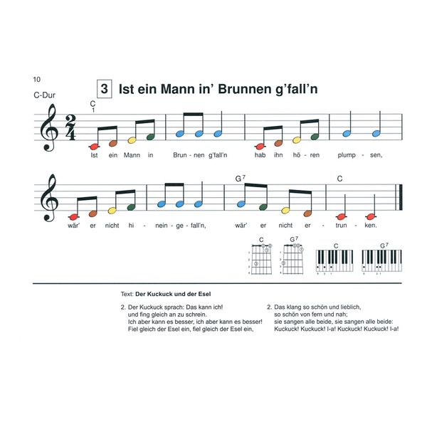 Siebenhüner Musikverlag Kinderlieder