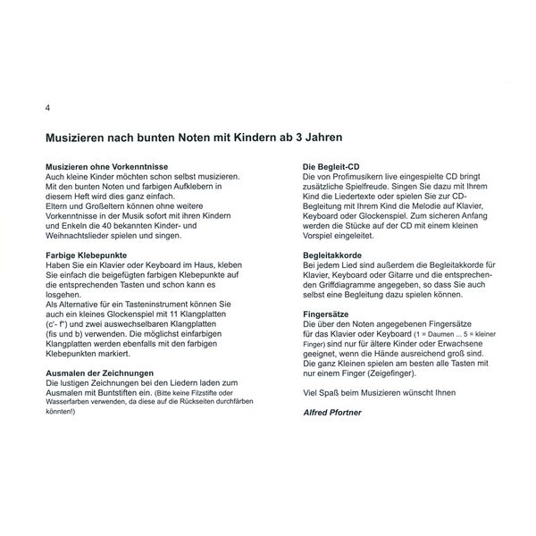 Siebenhüner Musikverlag Kinderlieder
