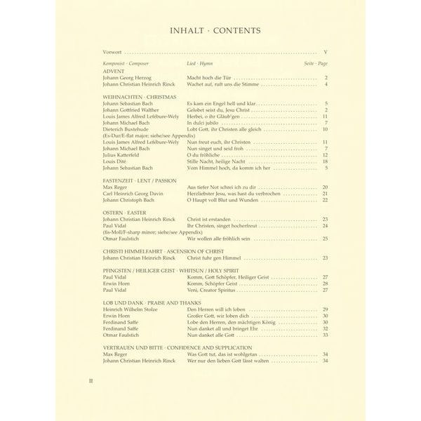 Bärenreiter Sonntagsorgel 3