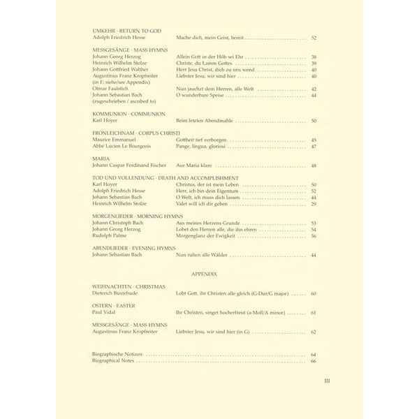 Bärenreiter Sonntagsorgel 3
