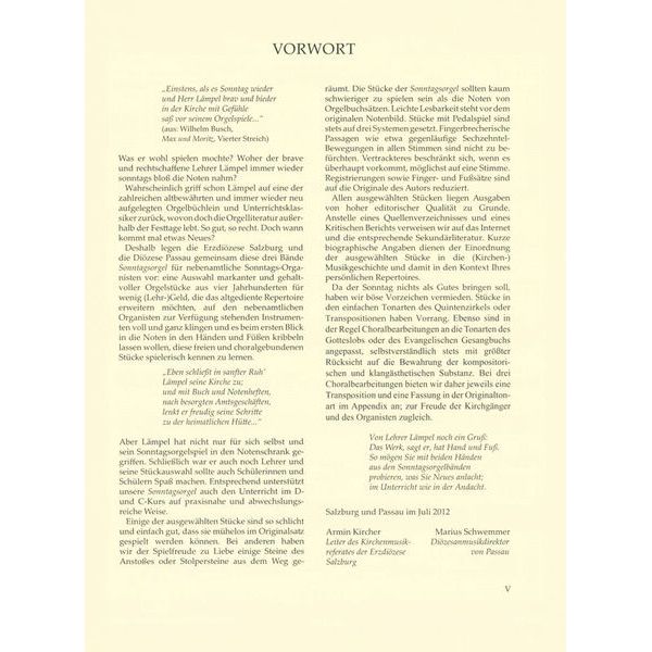 Bärenreiter Sonntagsorgel 3