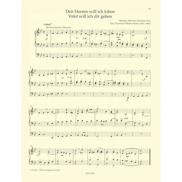 Bärenreiter Sonntagsorgel 3