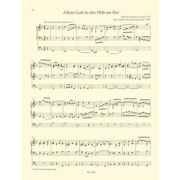Bärenreiter Sonntagsorgel 3