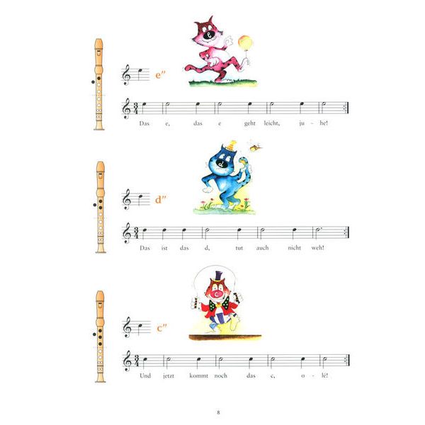Holzschuh Verlag Jede Menge Flötentöne 1 Alt DL