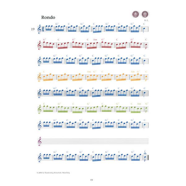 Holzschuh Verlag Jede Menge Flötentöne 1 Alt DL