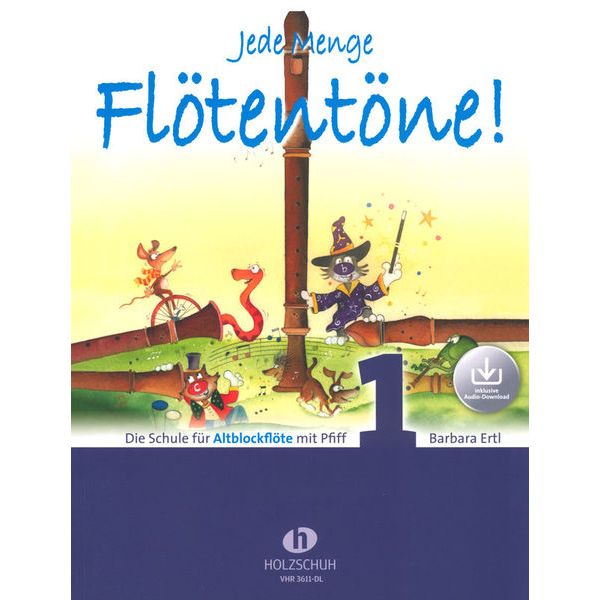 Holzschuh Verlag Jede Menge Flötentöne 1 Alt DL