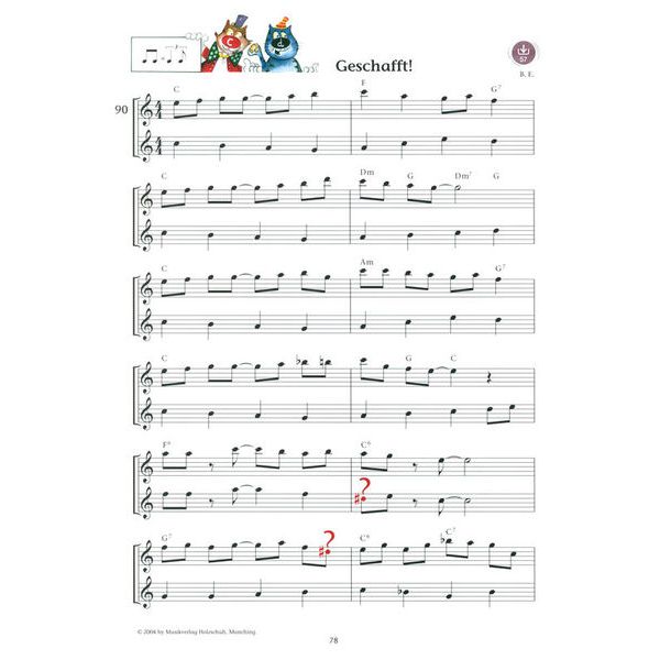 Holzschuh Verlag Jede Menge Flötentöne 1 Alt DL