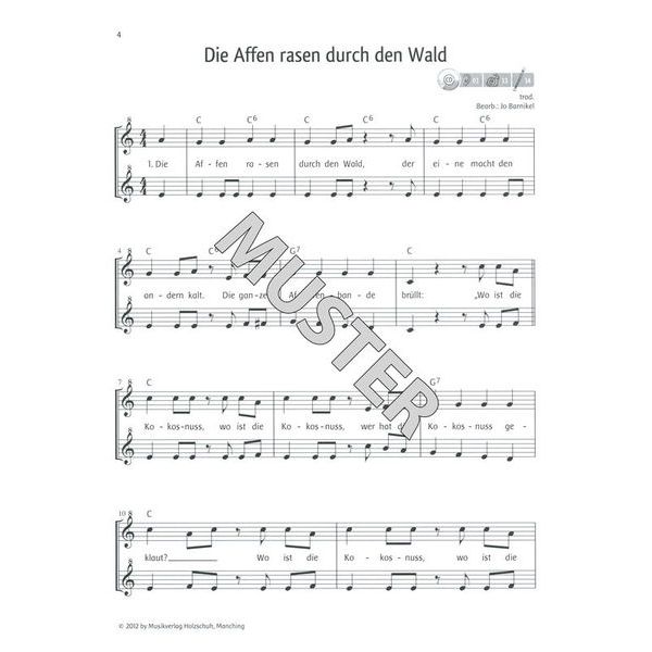 Holzschuh Verlag Flötentöne Lieblingslieder