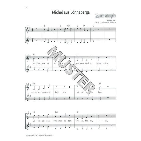 Holzschuh Verlag Flötentöne Lieblingslieder