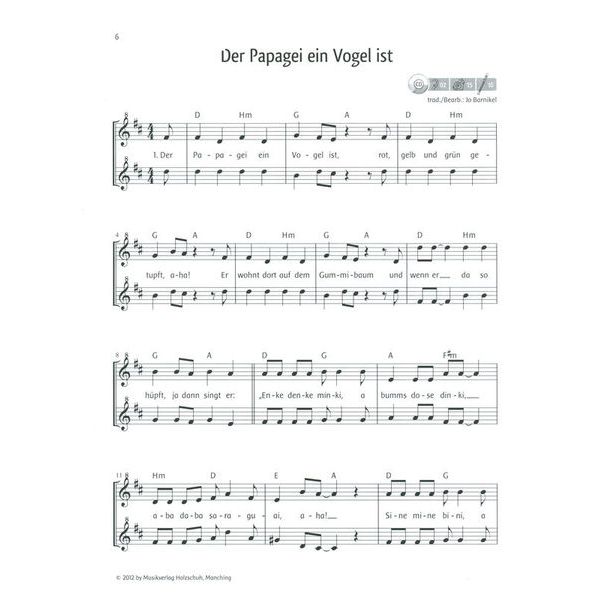 Holzschuh Verlag Flötentöne Lieblingslieder