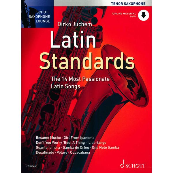 Schott Latin Standards T-Sax