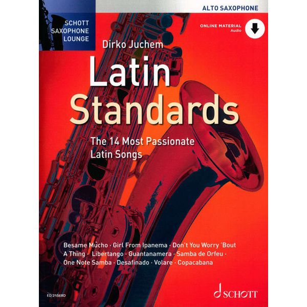 Schott Latin Standards Alto Sax