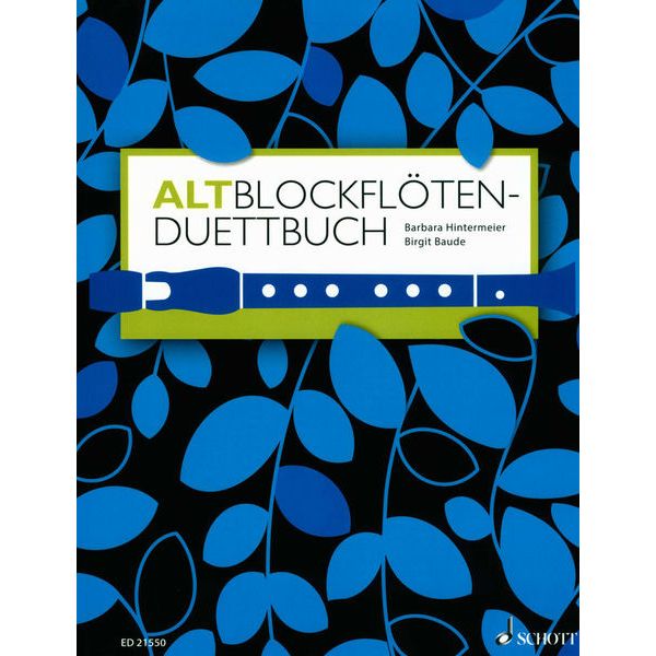 Schott Altblockflöten-Duettbuch