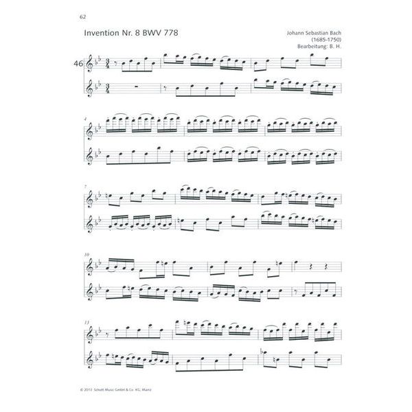 Schott Altblockflöten-Duettbuch
