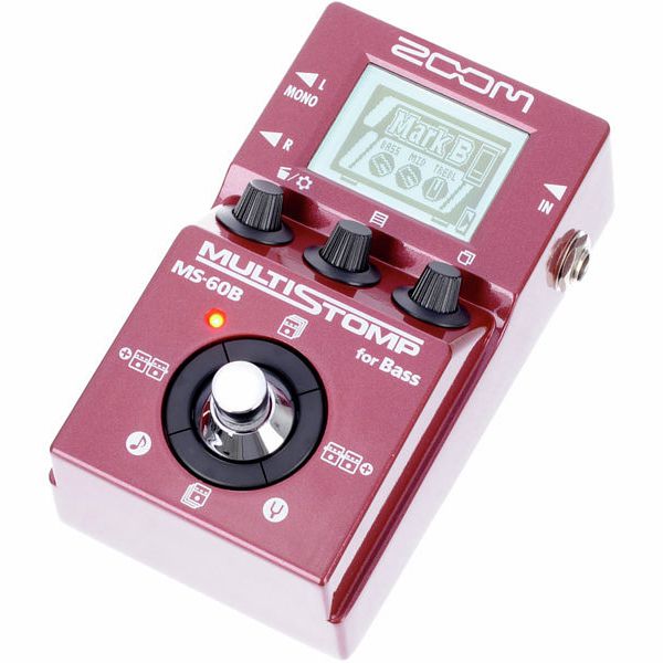 ZOOM MULTI STOMP MS-60B for Bass-